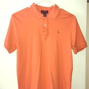 Orange Ralph Lauren Polo Shirt
